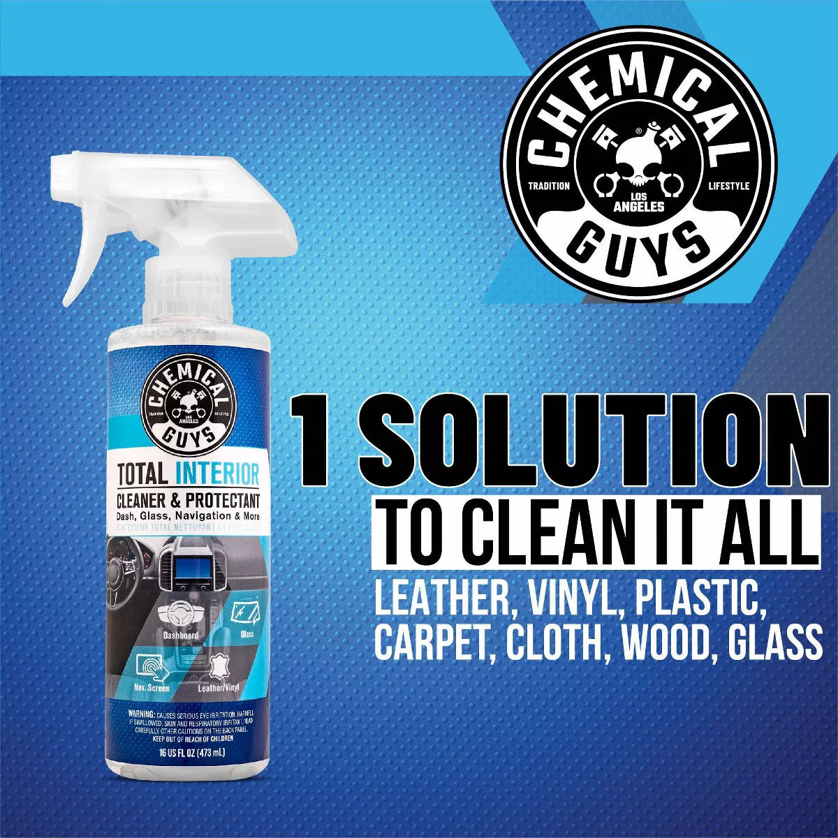 Chemical Guys 5Pc Wash and Shine Cleaners: Car Wash Supplies & Detailing Kit, Scented Liquid Automotive Cleaners