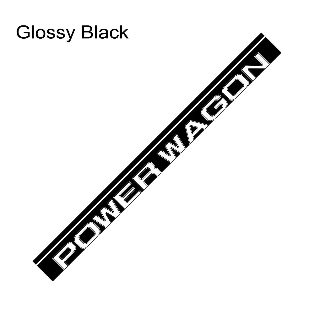 Pickup Rear Tailgate Stickers for Dodge Ram 1500 2500 Rebel Truck Graphic Power Wagon Vinyl Custom Letter Cover Auto Accessories