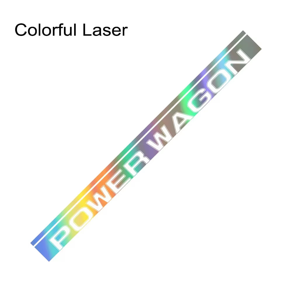 Pickup Rear Tailgate Stickers for Dodge Ram 1500 2500 Rebel Truck Graphic Power Wagon Vinyl Custom Letter Cover Auto Accessories