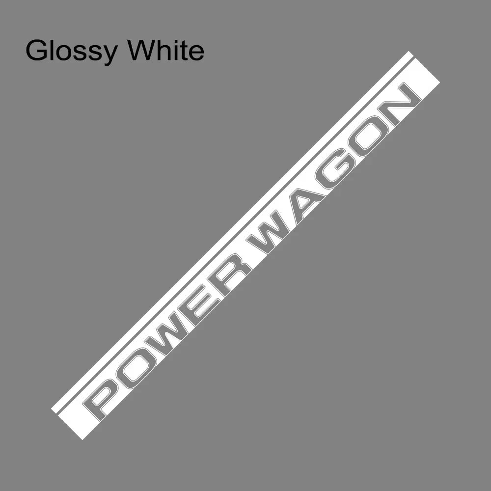 Pickup Rear Tailgate Stickers for Dodge Ram 1500 2500 Rebel Truck Graphic Power Wagon Vinyl Custom Letter Cover Auto Accessories