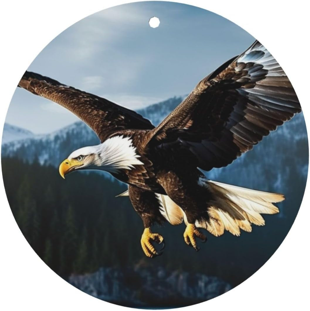 6PCS Hanging Air Fresheners for Car Incense Chips Lavender Eagle at Hunting Air Fragrance Home Refresh Air Fragrant for Girls Women Funny Car Interior Accessories Decor Gift