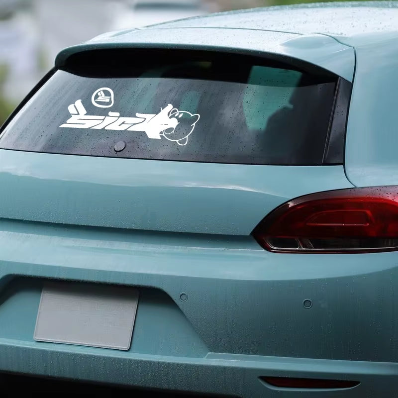 Cartoon Stickers, Car Stickers, Vinyl Decals - for Cars, Trucks, Walls, Laptops, Windows, Motorcycles