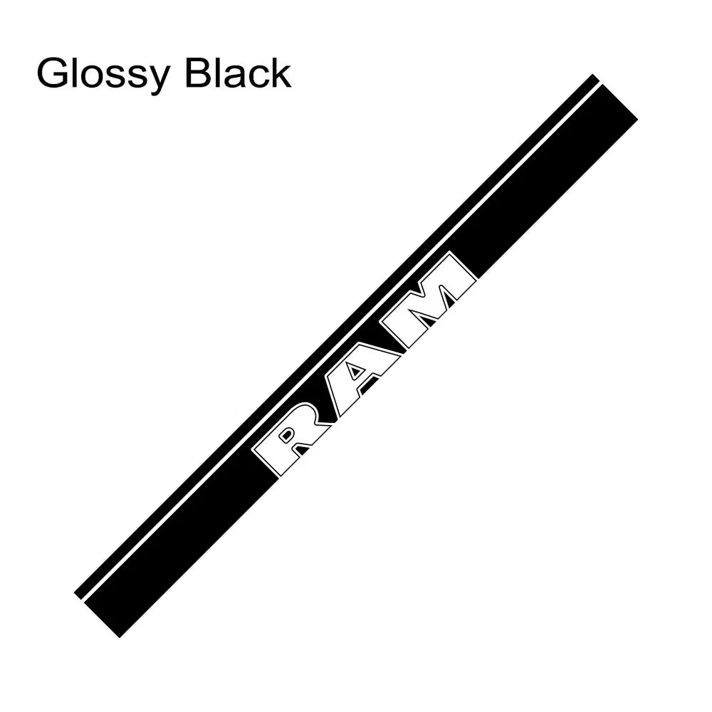 Pickup Stickers for Dodge RAM 1500 2500 Truck Rear Tail Decor Decals Car Tailgate Vinyl Graphics Custom Covers Auto Accessories