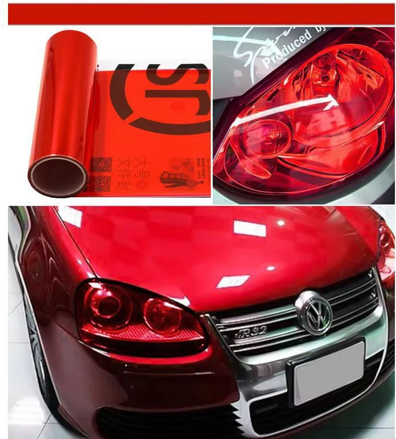 Gloss Transparent Light Black Smoke PVC Film Tint 30 X60Cm Auto Car Light Headlight Taillight Tint Vinyl Film Sticker Wrap Cover