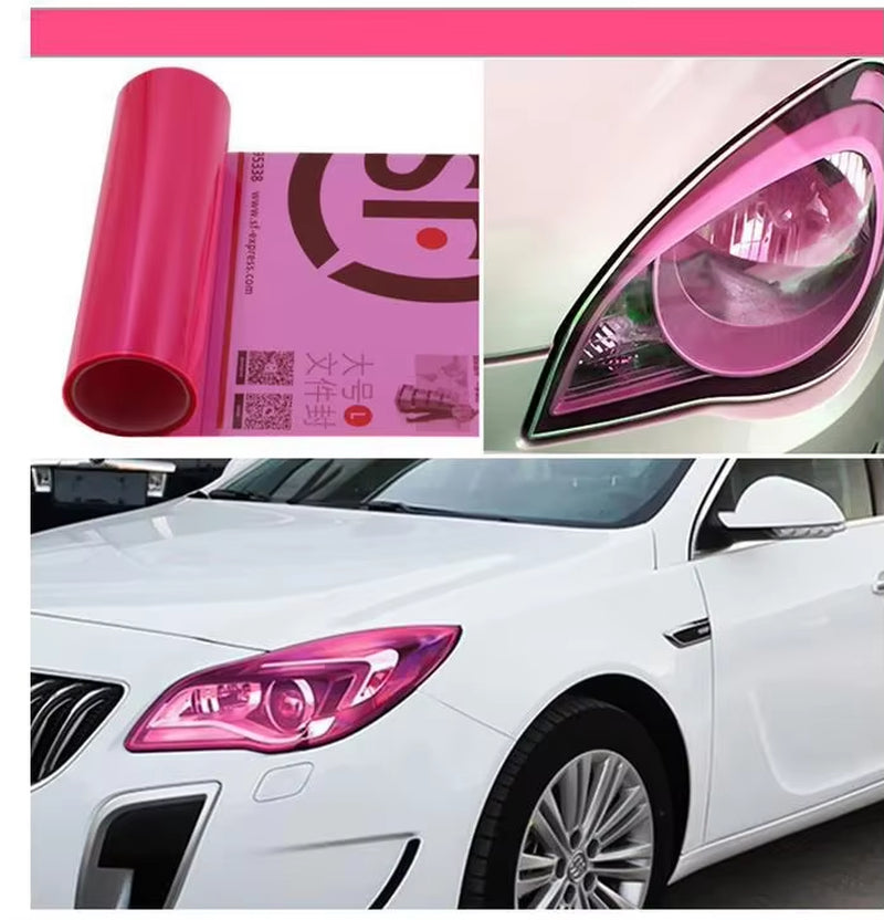 Gloss Transparent Light Black Smoke PVC Film Tint 30 X60Cm Auto Car Light Headlight Taillight Tint Vinyl Film Sticker Wrap Cover