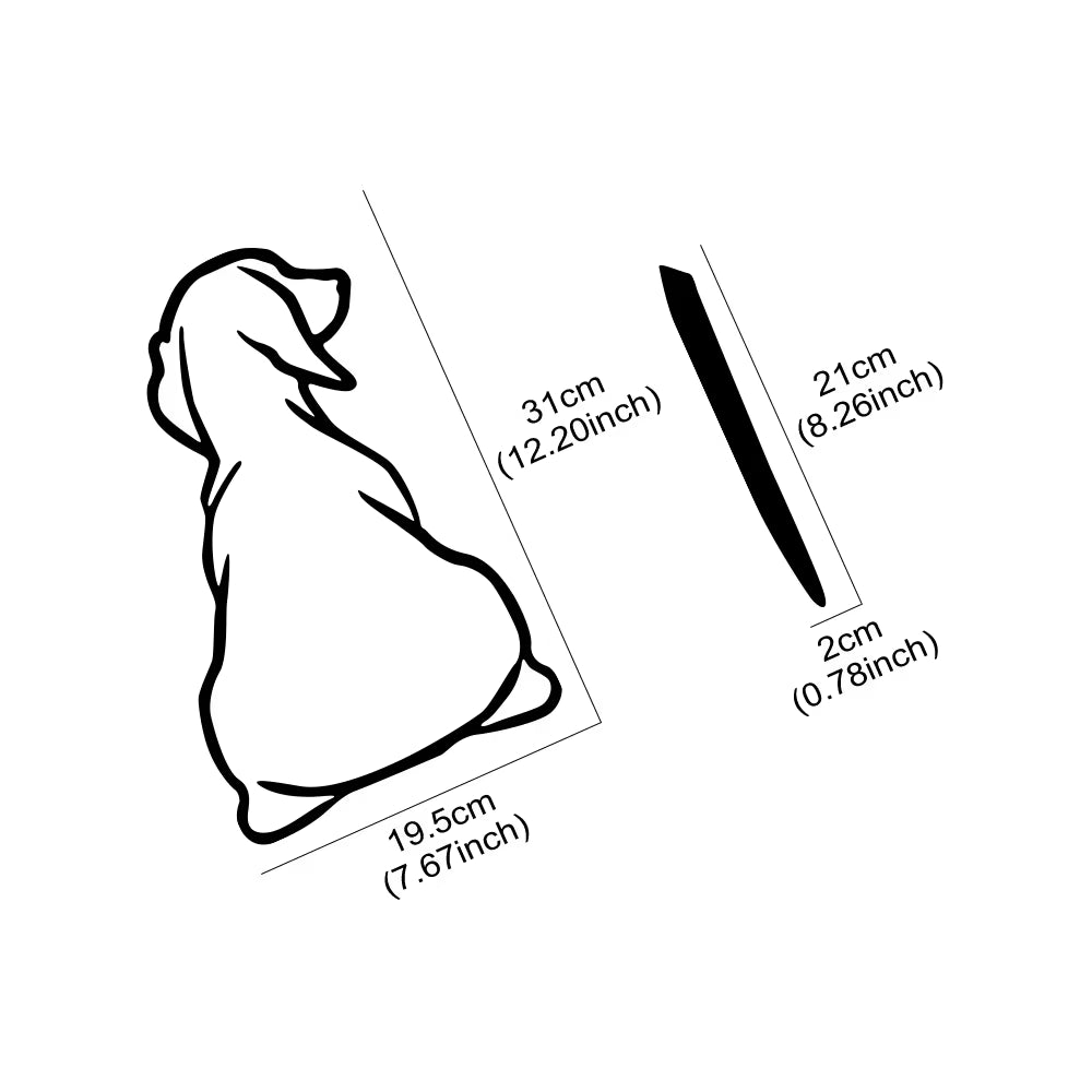 Dog Tail Car Rear Wiper Stickers Vinyl Film Funny Cute Puppy Decal Vehicle Windshield Decoration Auto Accessories Fit All Models