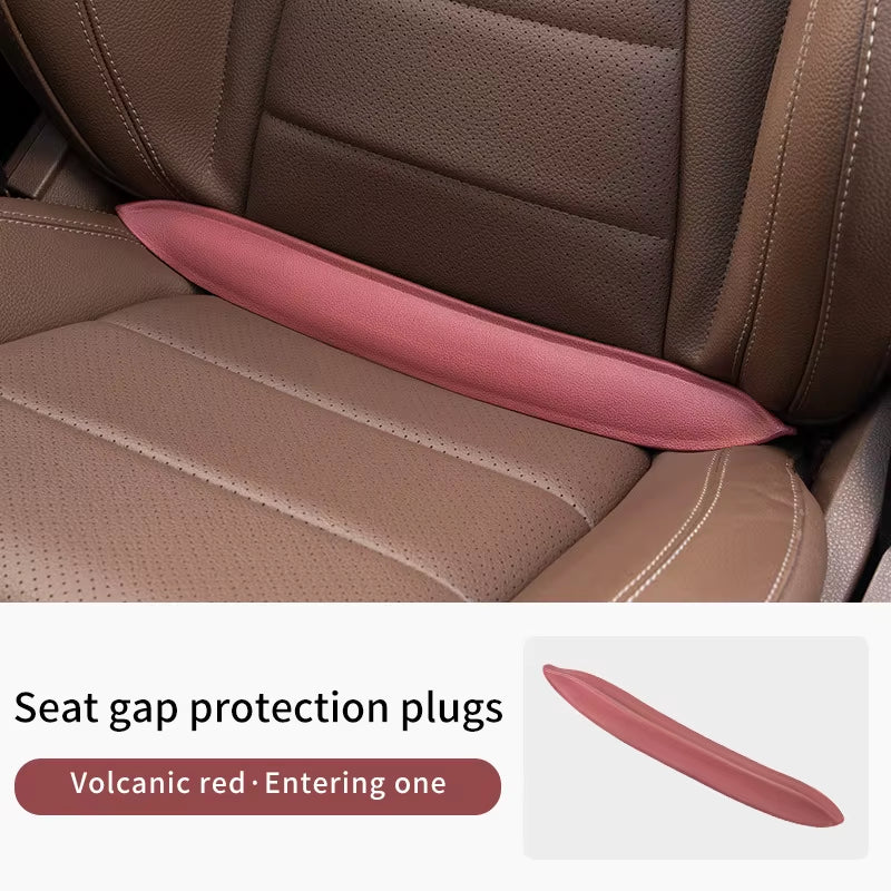 1/2Pcs Upgraded Universal Car Seat Gap Filler Storage Center Console Side Crevice Filler Strip Elastic Seat Gap Filling Strip