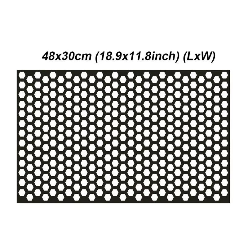 Car Tail Lights Honeycomb Decor Stickers Cuttable Auto Car Rear Tail Light Lamp Honeycomb Stylingtaillight Decals Accessories