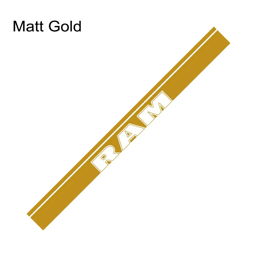 Pickup Stickers for Dodge RAM 1500 2500 Truck Rear Tail Decor Decals Car Tailgate Vinyl Graphics Custom Covers Auto Accessories