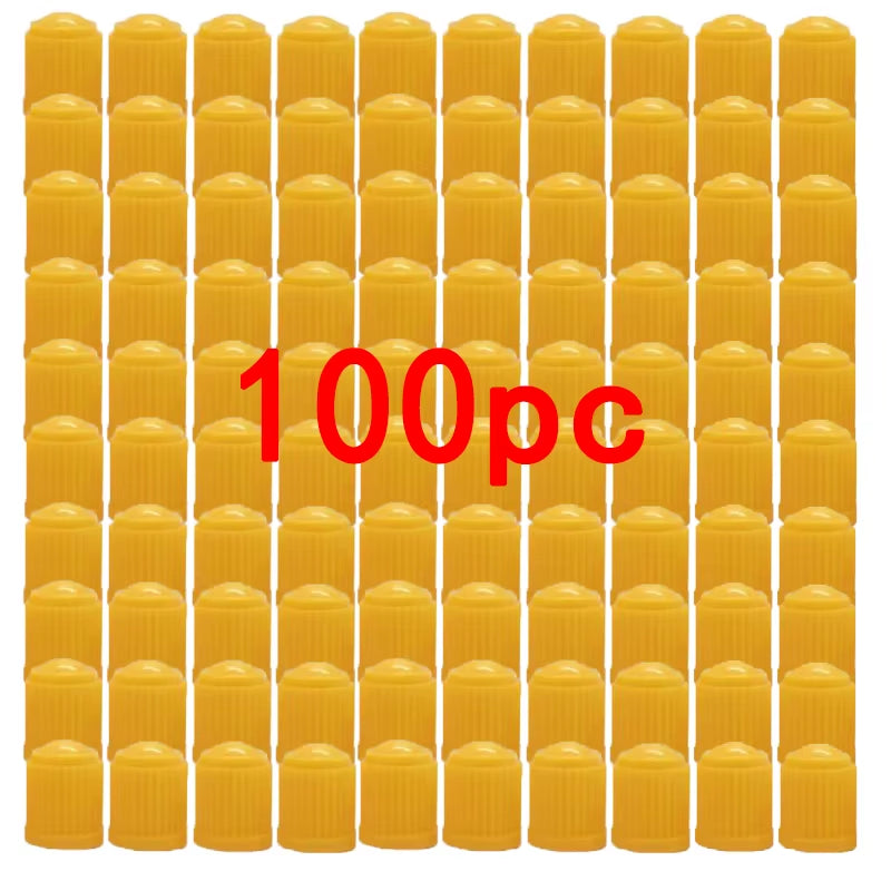 Tire Valve Dust Caps Stem Covers Plastic Car Wheel Tire Valve Tyre Stem Air Caps Auto Bike Bicycle Truck Motorcycle Accessories