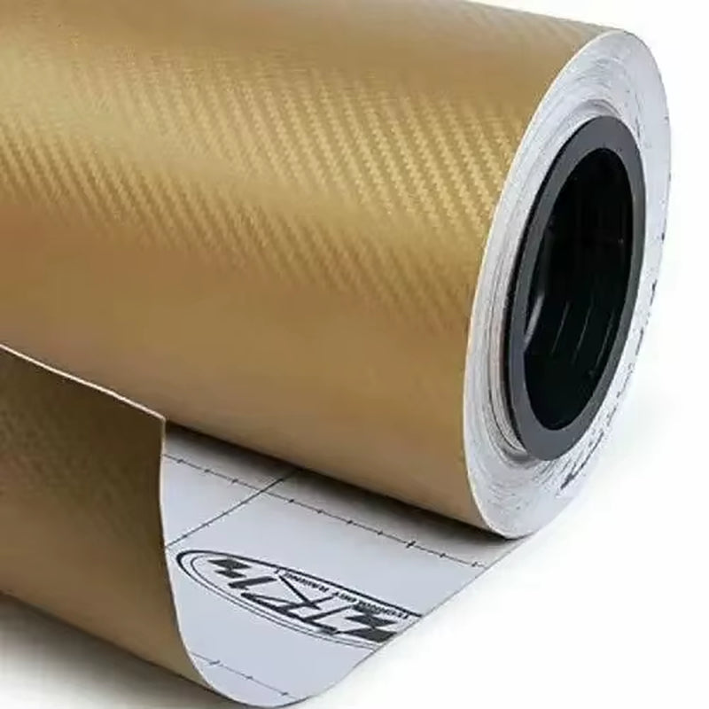 30X127Cm Car 3D Carbon Fiber Roll Film Stickers DIY Vinyl Film Auto Interior Styling Carbon Fiber Decorative Decals