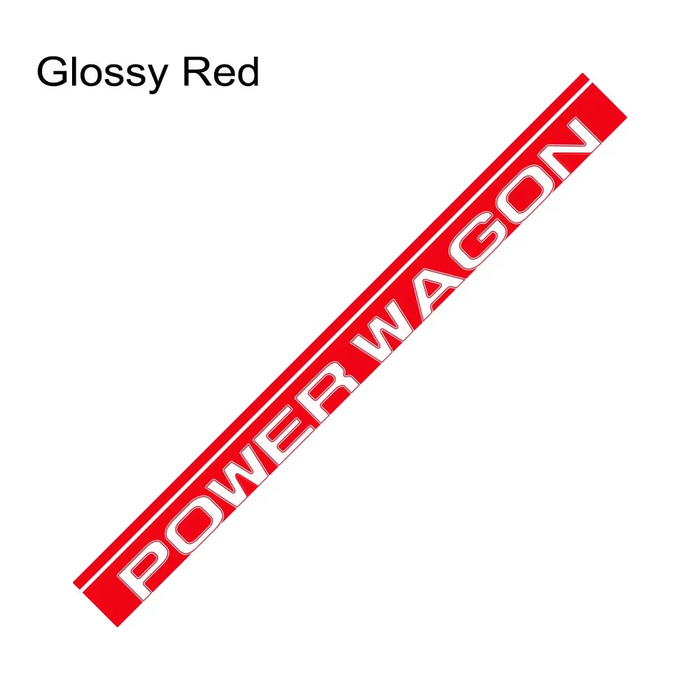 Pickup Rear Tailgate Stickers for Dodge Ram 1500 2500 Rebel Truck Graphic Power Wagon Vinyl Custom Letter Cover Auto Accessories