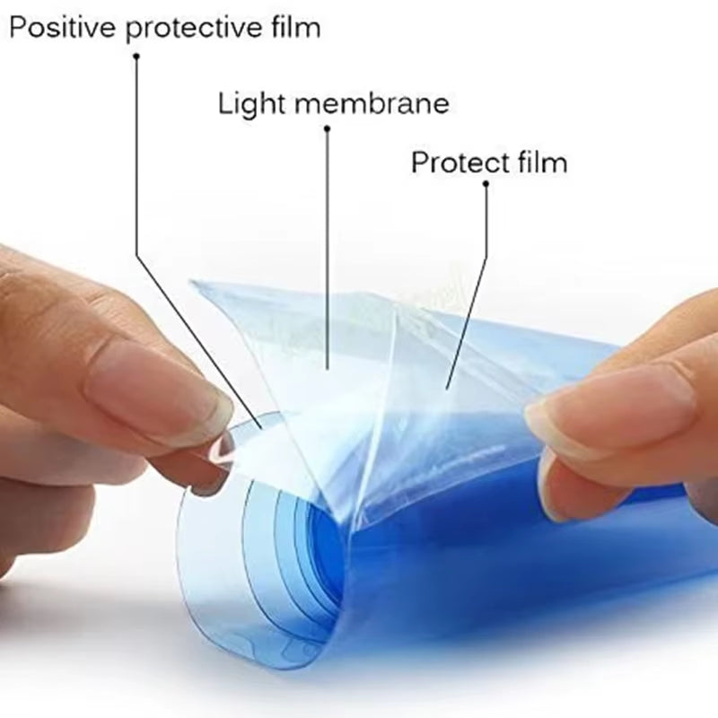 Gloss Transparent Light Black Smoke PVC Film Tint 30 X60Cm Auto Car Light Headlight Taillight Tint Vinyl Film Sticker Wrap Cover