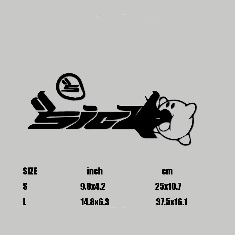 Cartoon Stickers, Car Stickers, Vinyl Decals - for Cars, Trucks, Walls, Laptops, Windows, Motorcycles