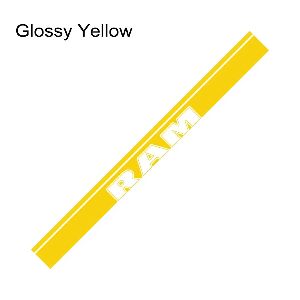 Pickup Stickers for Dodge RAM 1500 2500 Truck Rear Tail Decor Decals Car Tailgate Vinyl Graphics Custom Covers Auto Accessories