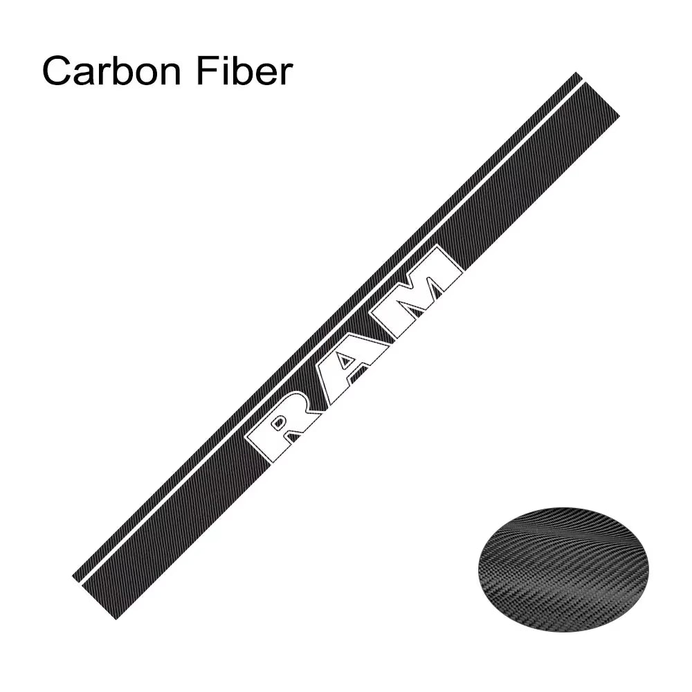 Pickup Stickers for Dodge RAM 1500 2500 Truck Rear Tail Decor Decals Car Tailgate Vinyl Graphics Custom Covers Auto Accessories