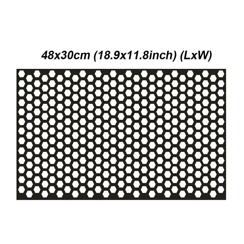 Car Tail Lights Honeycomb Decor Stickers Cuttable Auto Car Rear Tail Light Lamp Honeycomb Stylingtaillight Decals Accessories