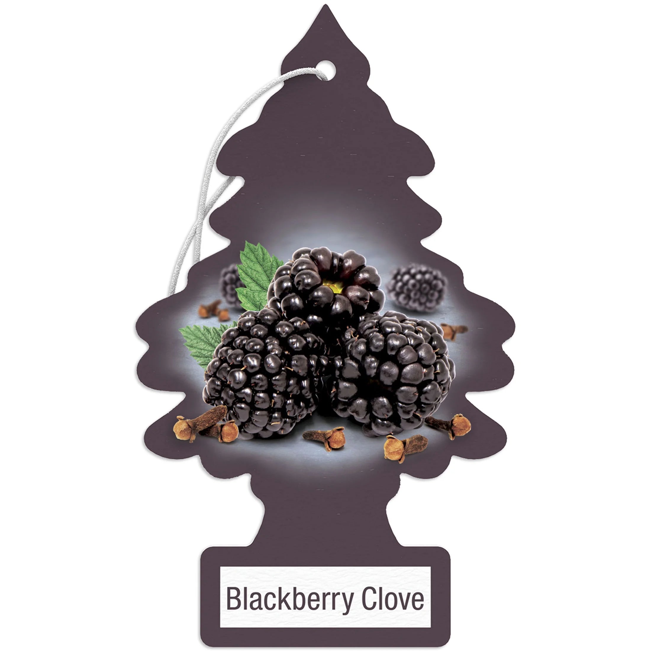 (2 Pack) Little Trees Air Freshener Blackberry Clove Fragrance 3-Pack