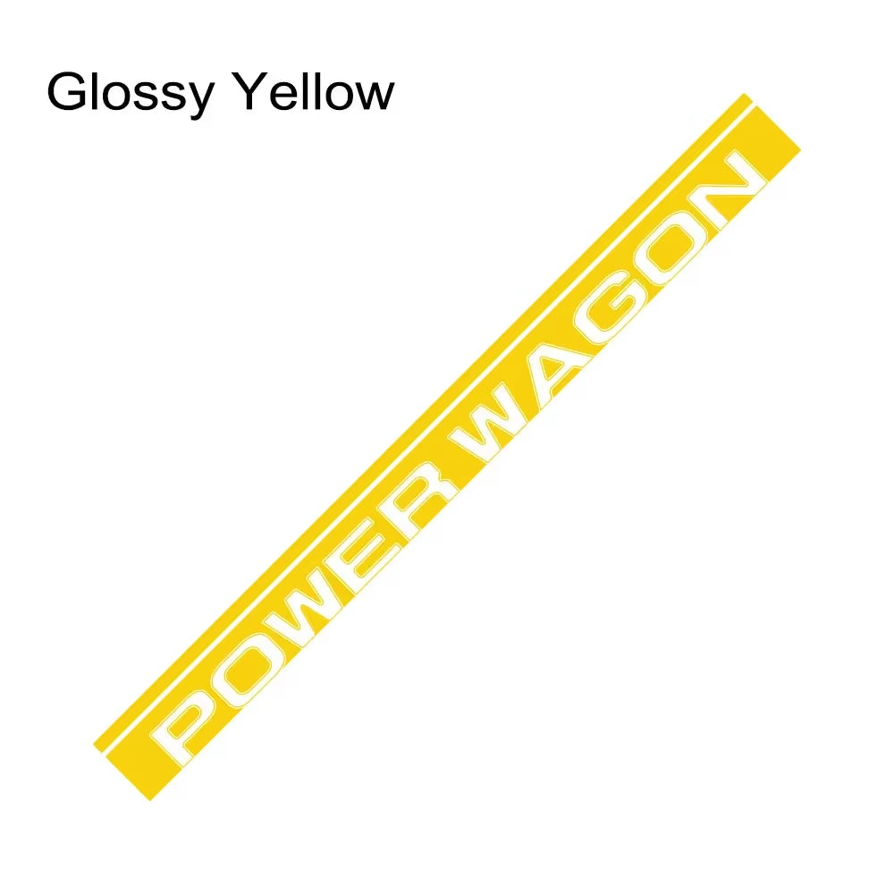 Pickup Rear Tailgate Stickers for Dodge Ram 1500 2500 Rebel Truck Graphic Power Wagon Vinyl Custom Letter Cover Auto Accessories