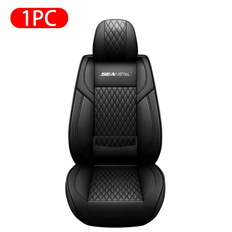 Luxury Car Seat Cushion PU Leather Car Seat Covers Universal Auto Protector Pad for 5-Seat Automobile Car Accessories