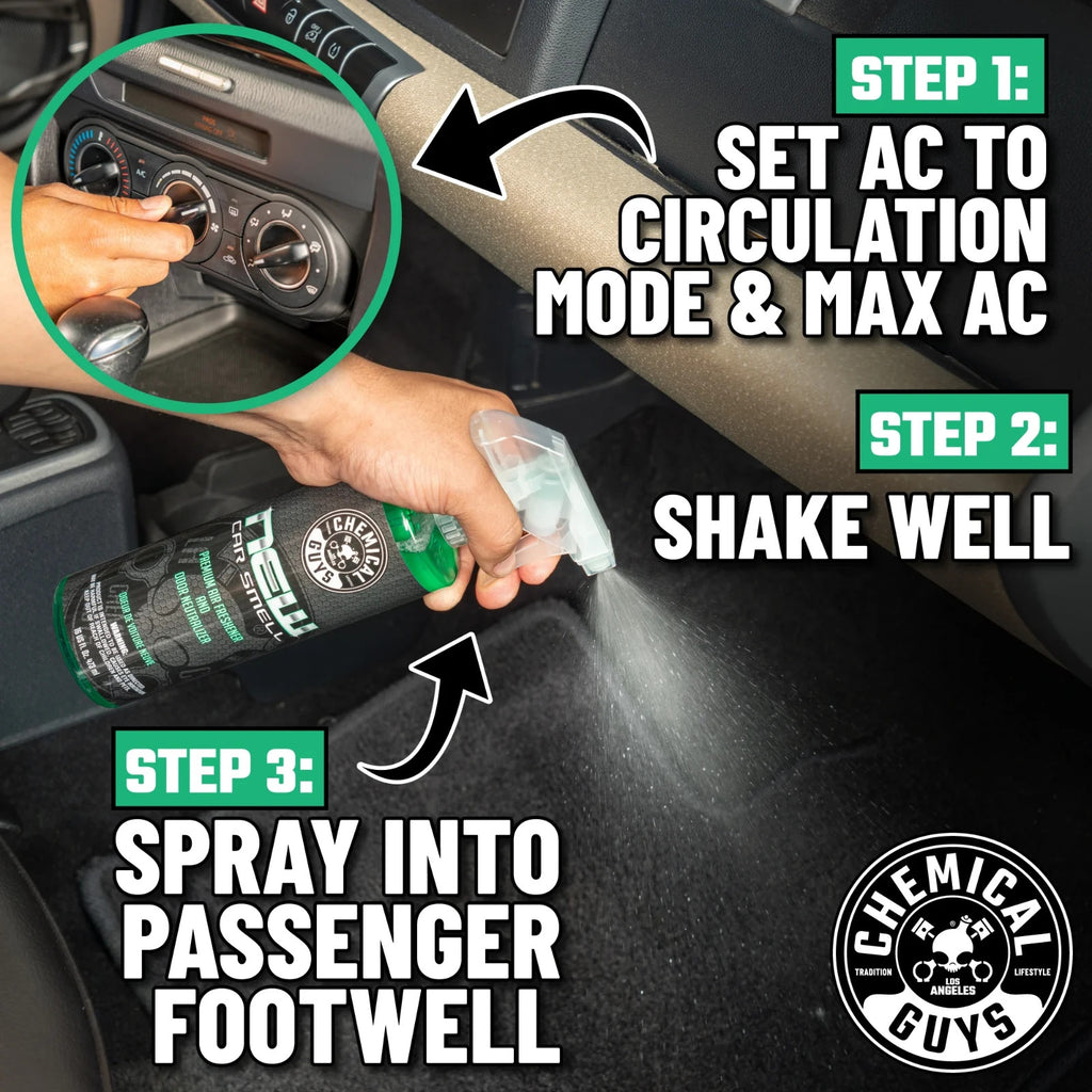 Chemical Guys New Car Smell Scent Air Freshener & Odour Eliminator 16Oz