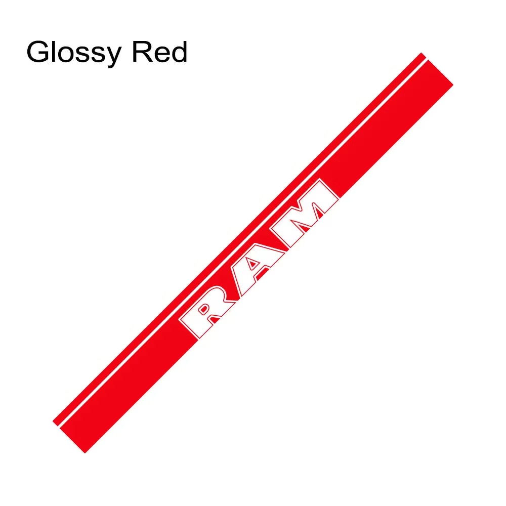 Pickup Stickers for Dodge RAM 1500 2500 Truck Rear Tail Decor Decals Car Tailgate Vinyl Graphics Custom Covers Auto Accessories