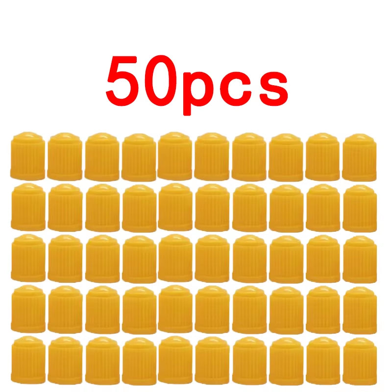 Tire Valve Dust Caps Stem Covers Plastic Car Wheel Tire Valve Tyre Stem Air Caps Auto Bike Bicycle Truck Motorcycle Accessories