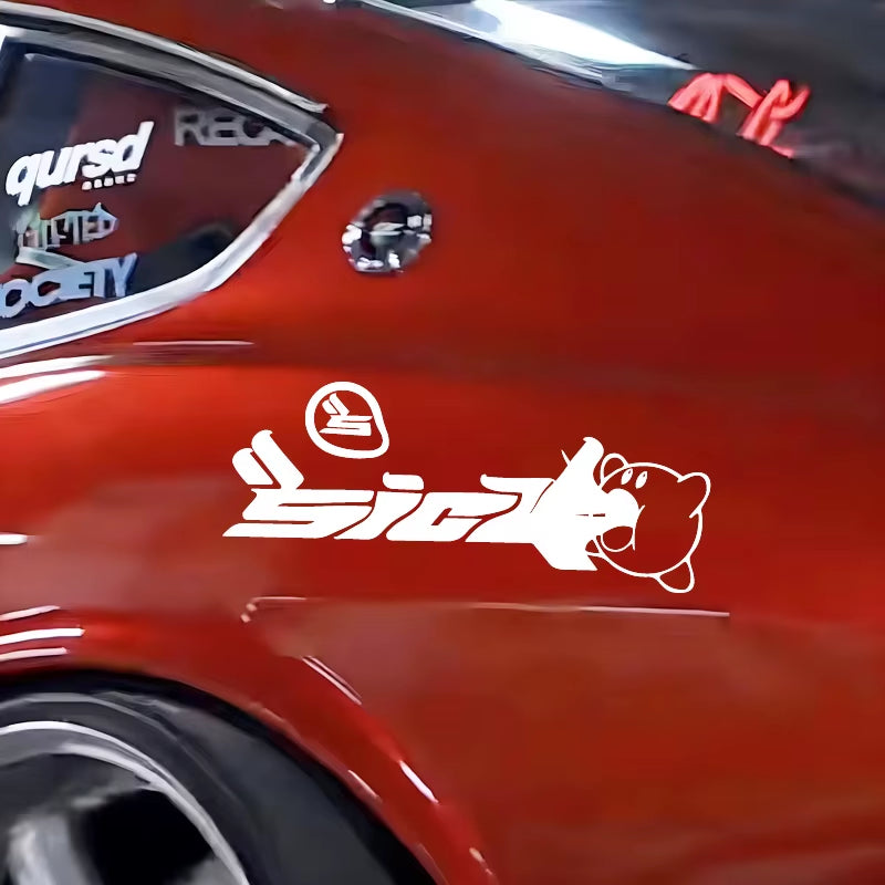 Cartoon Stickers, Car Stickers, Vinyl Decals - for Cars, Trucks, Walls, Laptops, Windows, Motorcycles