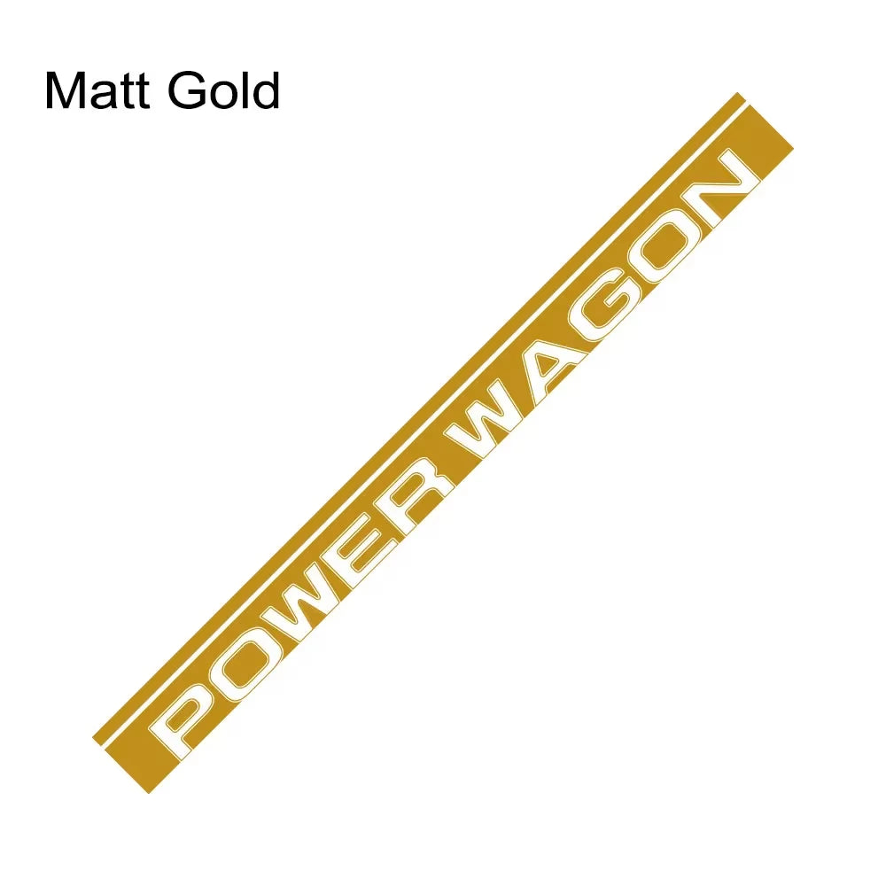 Pickup Rear Tailgate Stickers for Dodge Ram 1500 2500 Rebel Truck Graphic Power Wagon Vinyl Custom Letter Cover Auto Accessories