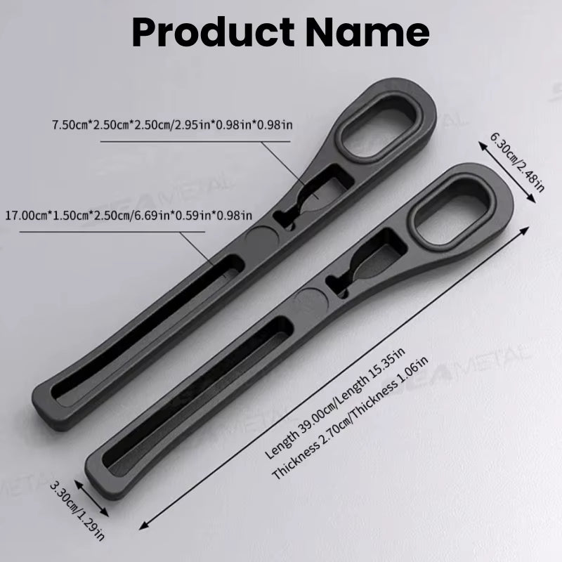 1/2Pcs Upgraded Universal Car Seat Gap Filler Storage Center Console Side Crevice Filler Strip Elastic Seat Gap Filling Strip