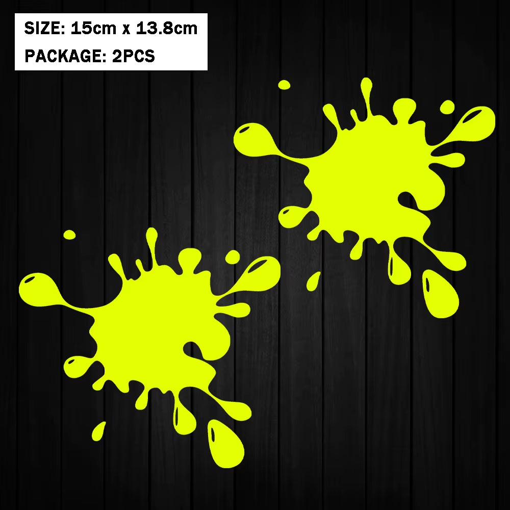 Reflective Motorcycle Stickers Interesting Spots Vinyl Accessories Decal Decor Motor Bike Scooter Body Tank Helmet Windshield