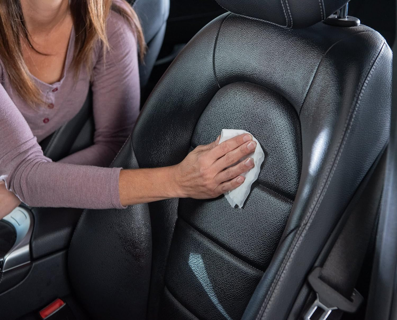 Leather Cleaner Conditioner & Protector for Couches, Boots, Chairs, Bags, Purses & Auto Interior with Microfiber Towel Included (2 Pack)