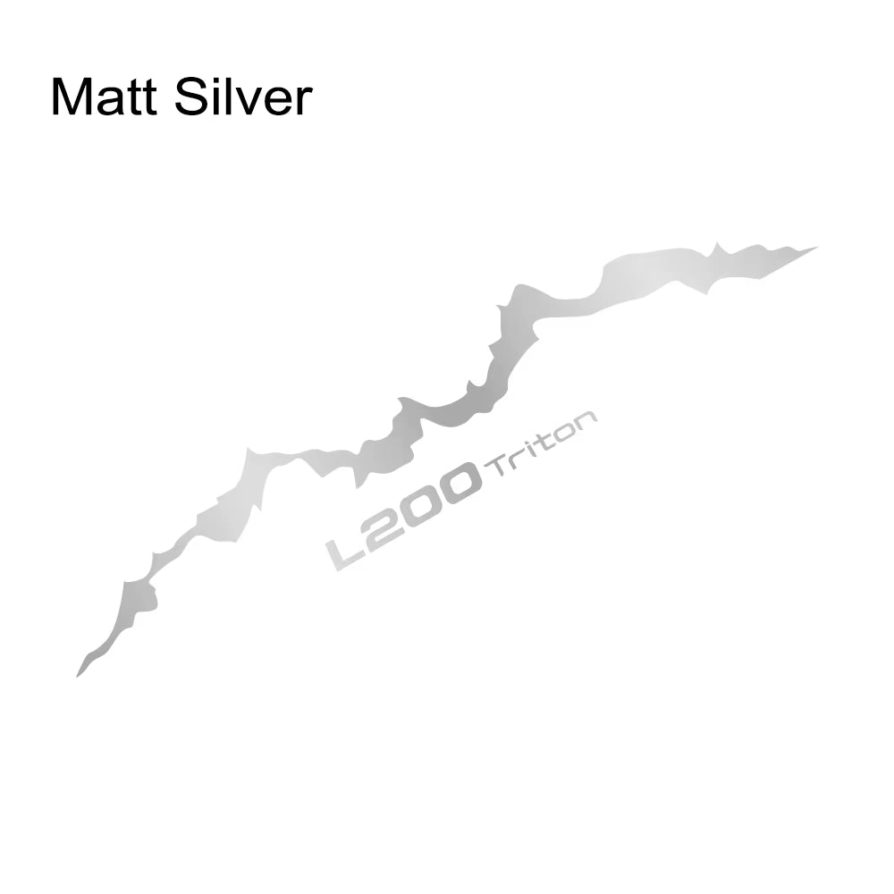 Pickup Rear Tail Sticker for Mitsubishi L200 Triton Truck Tailgate Mountain Style Cover Car Vinyl Decor Decal Auto Accessories