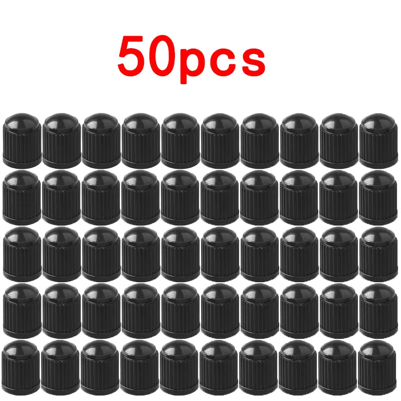 Tire Valve Dust Caps Stem Covers Plastic Car Wheel Tire Valve Tyre Stem Air Caps Auto Bike Bicycle Truck Motorcycle Accessories