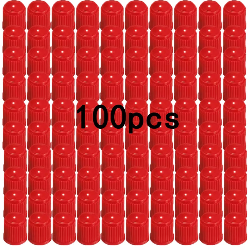 Tire Valve Dust Caps Stem Covers Plastic Car Wheel Tire Valve Tyre Stem Air Caps Auto Bike Bicycle Truck Motorcycle Accessories
