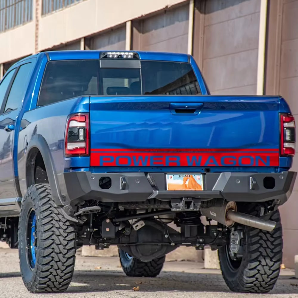 Pickup Rear Tailgate Stickers for Dodge Ram 1500 2500 Rebel Truck Graphic Power Wagon Vinyl Custom Letter Cover Auto Accessories