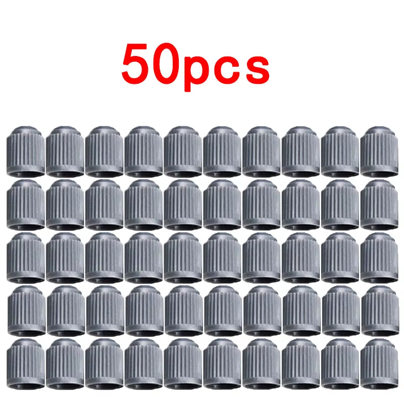 Tire Valve Dust Caps Stem Covers Plastic Car Wheel Tire Valve Tyre Stem Air Caps Auto Bike Bicycle Truck Motorcycle Accessories