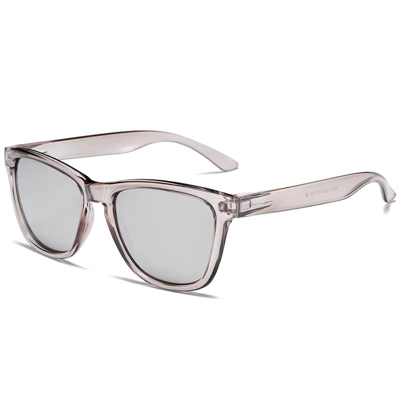 Retro Transparent Sunglasses Men Driving Sunglasses Outdoor Sports Women Fashion Sunglasses Clear Frame Eyewear Uv400 Eyeglasses