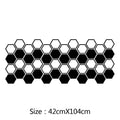 Car Graphics Sticker Creative Honeycomb Style Cars Side Sticker Auto Decor Tuning Waterproof Modification Honeycomb DIY Stickers