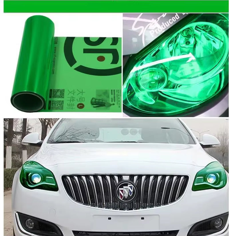 Gloss Transparent Light Black Smoke PVC Film Tint 30 X60Cm Auto Car Light Headlight Taillight Tint Vinyl Film Sticker Wrap Cover