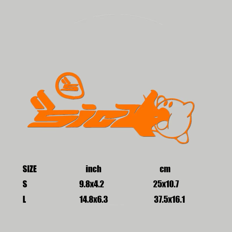 Cartoon Stickers, Car Stickers, Vinyl Decals - for Cars, Trucks, Walls, Laptops, Windows, Motorcycles