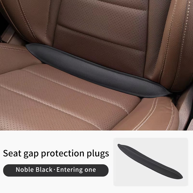 1/2Pcs Upgraded Universal Car Seat Gap Filler Storage Center Console Side Crevice Filler Strip Elastic Seat Gap Filling Strip