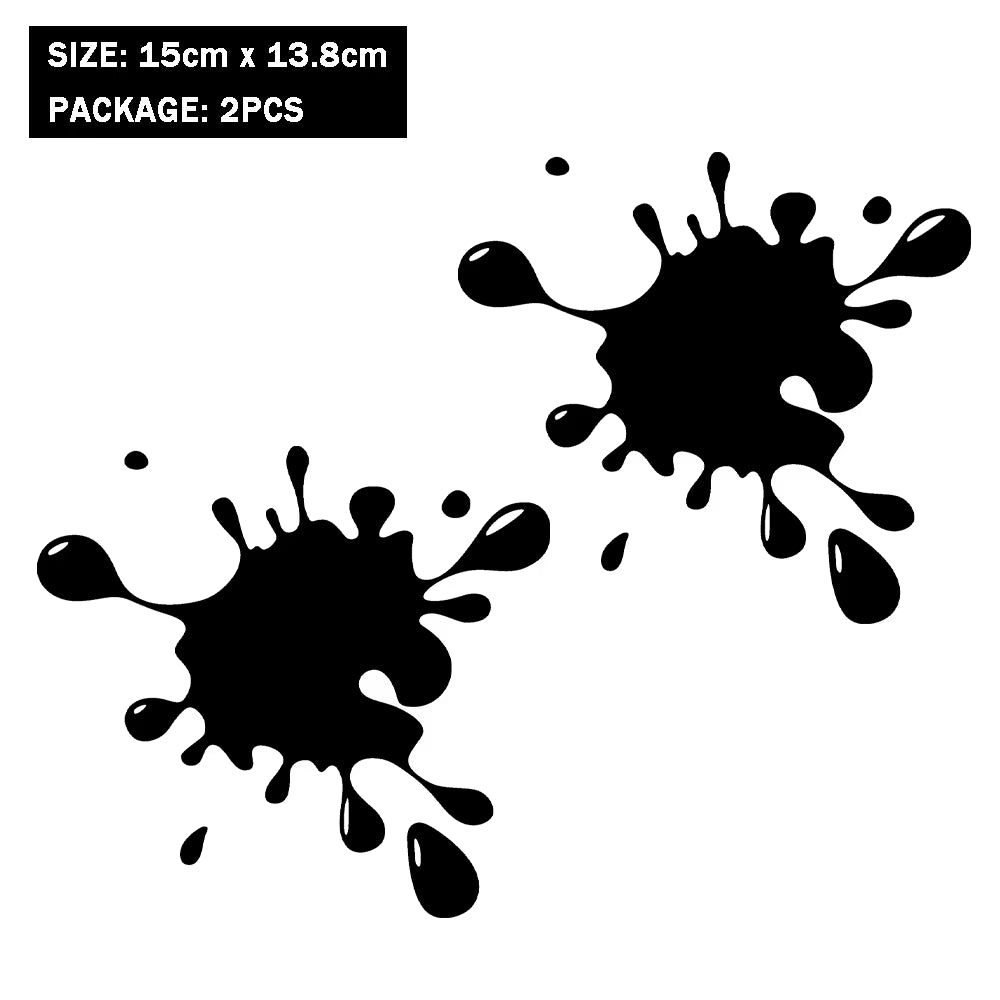 Reflective Motorcycle Stickers Interesting Spots Vinyl Accessories Decal Decor Motor Bike Scooter Body Tank Helmet Windshield