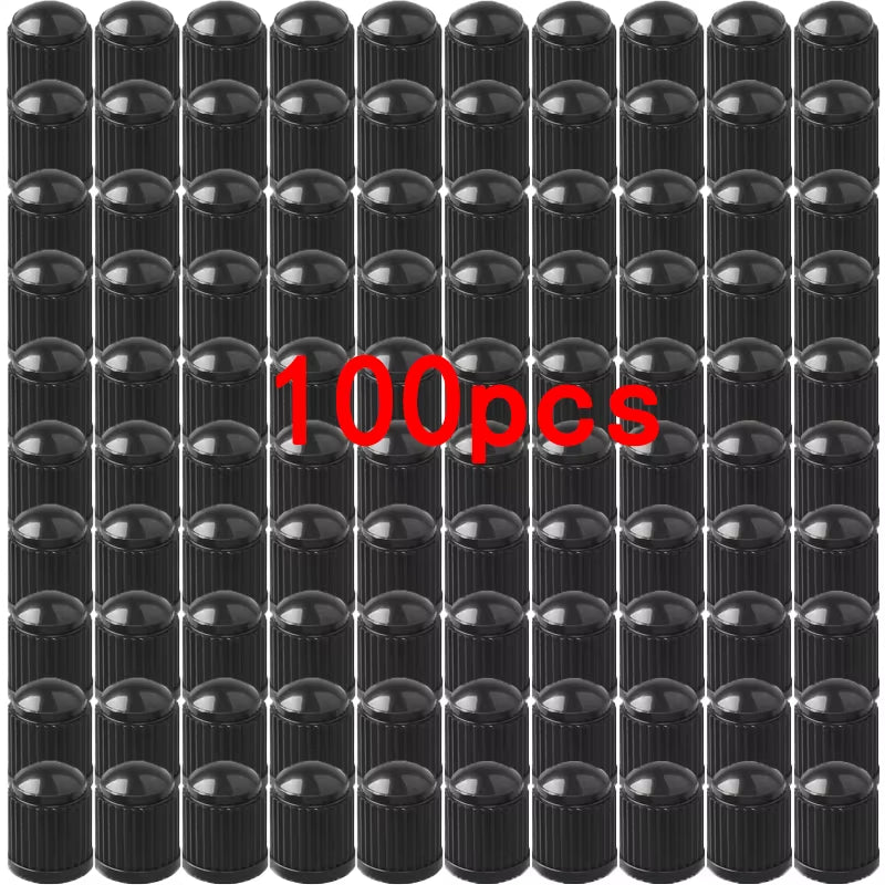 Tire Valve Dust Caps Stem Covers Plastic Car Wheel Tire Valve Tyre Stem Air Caps Auto Bike Bicycle Truck Motorcycle Accessories