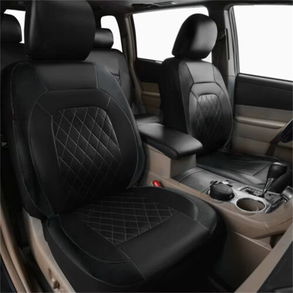 New Car Universal PU Leather Seat Protector Waterproof Universal Full Surround Seat Protector Car Interior Accessories