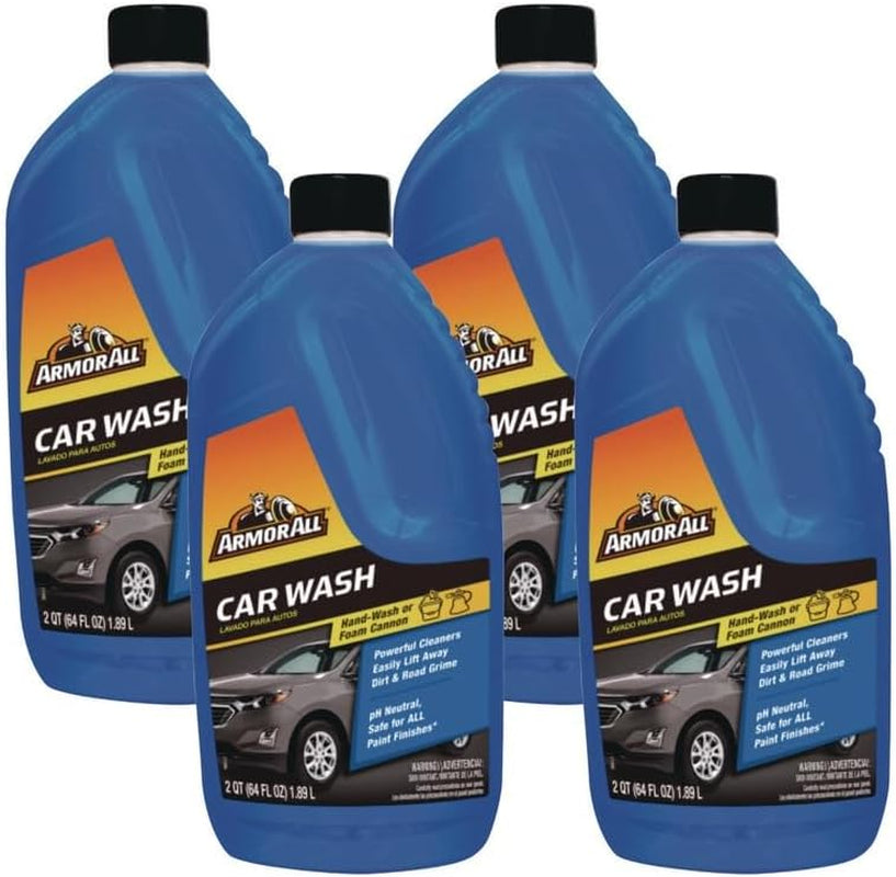 Car Wash: Ultimate Car Wash Cleaner for Car Exterior Care and Auto Cleaning - Premium Car Care Solution, 4 Packs