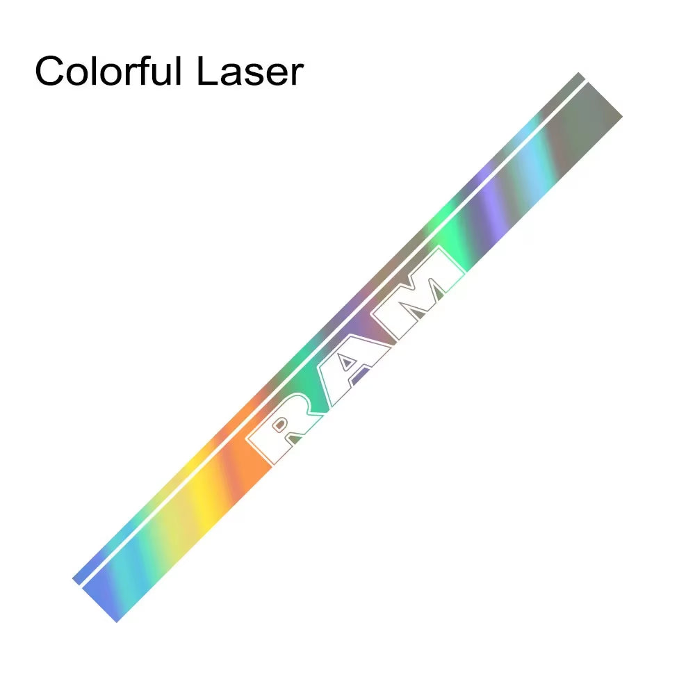 Pickup Stickers for Dodge RAM 1500 2500 Truck Rear Tail Decor Decals Car Tailgate Vinyl Graphics Custom Covers Auto Accessories