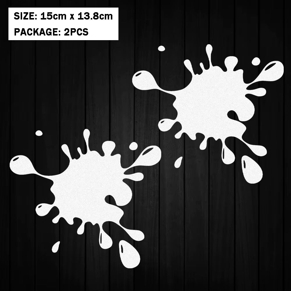 Reflective Motorcycle Stickers Interesting Spots Vinyl Accessories Decal Decor Motor Bike Scooter Body Tank Helmet Windshield