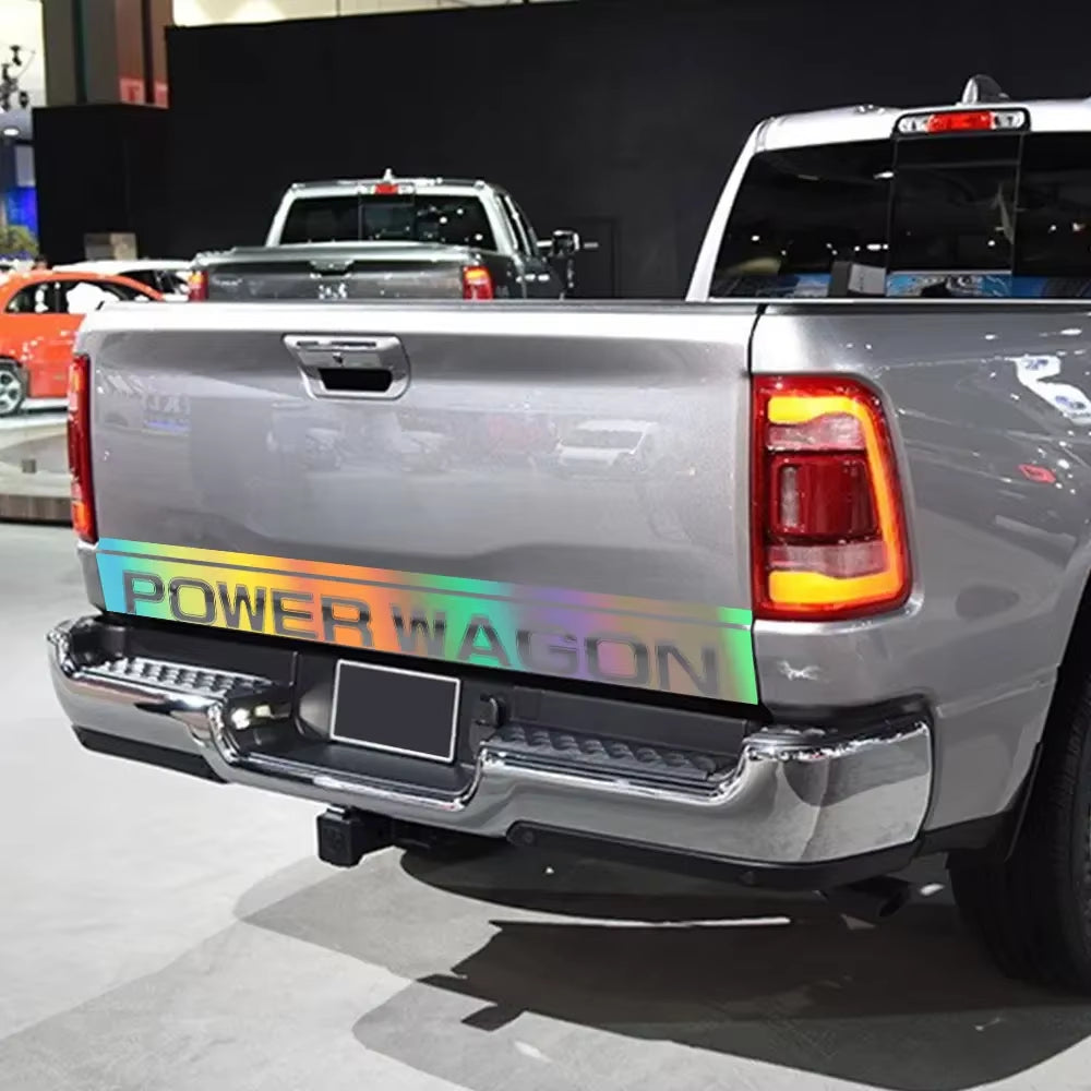Pickup Rear Tailgate Stickers for Dodge Ram 1500 2500 Rebel Truck Graphic Power Wagon Vinyl Custom Letter Cover Auto Accessories