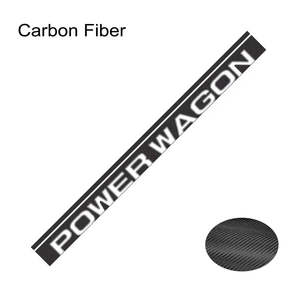 Pickup Rear Tailgate Stickers for Dodge Ram 1500 2500 Rebel Truck Graphic Power Wagon Vinyl Custom Letter Cover Auto Accessories